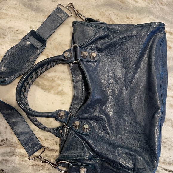 Authentic Balenciaga Studed Purse - Picture 7 of 8